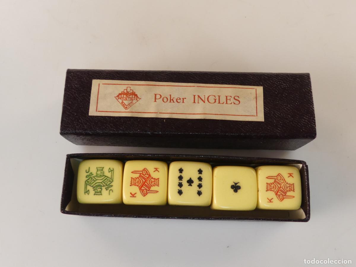 Juegos de mesa: DADOS PARA POKER INGLES - Foto 2