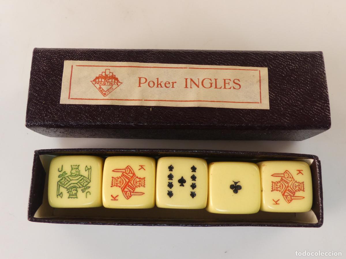 Jeux de table: DADOS PARA POKER INGLES