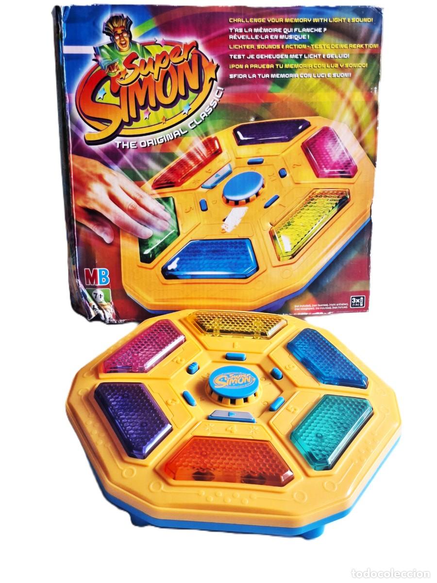 Brettspiele: JUEGO ELECTRONICO DE MESA SUPER SIMON MB HASBRO