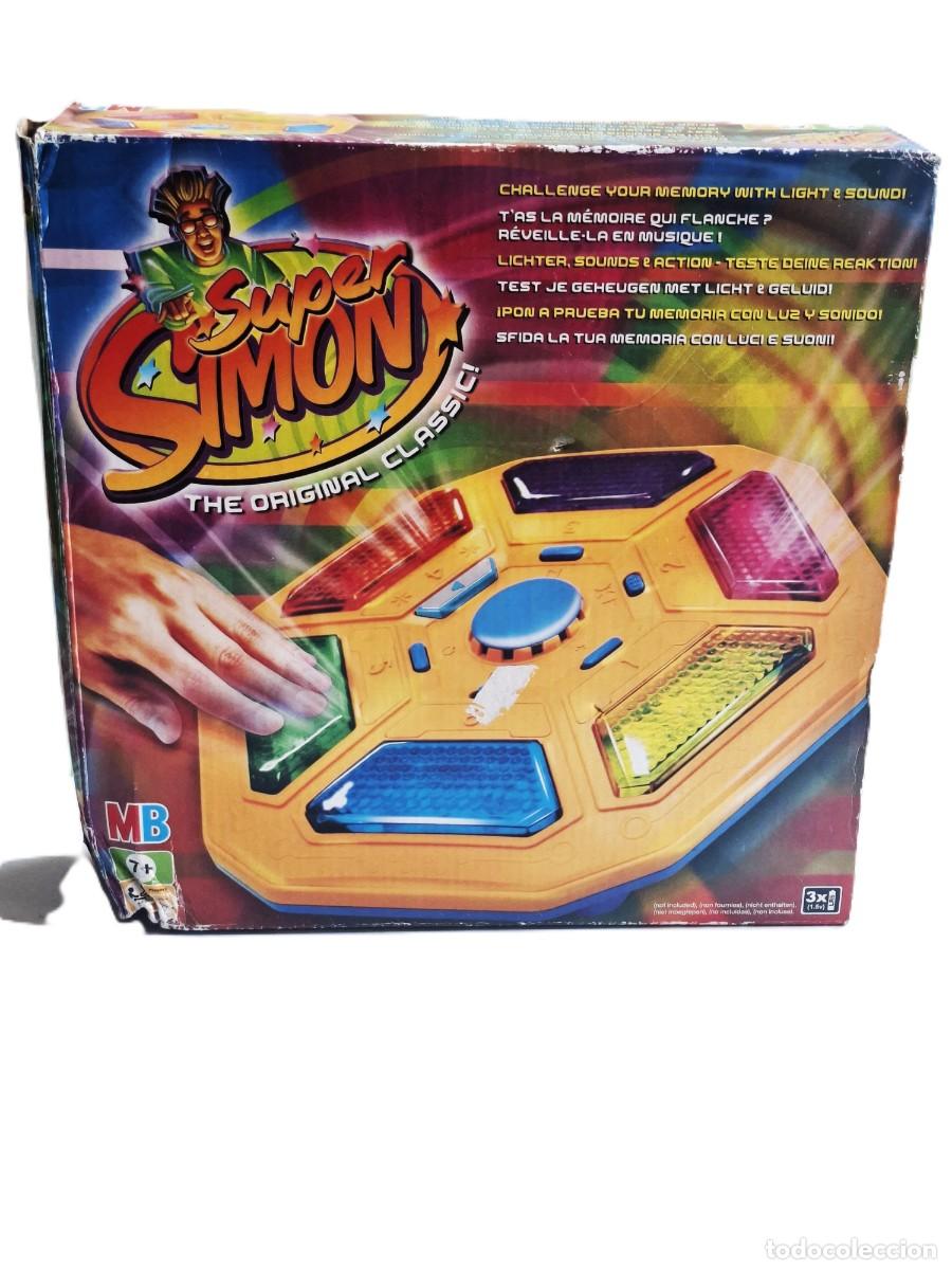Juegos de mesa: JUEGO ELECTRONICO DE MESA SUPER SIMON MB HASBRO - Foto 5