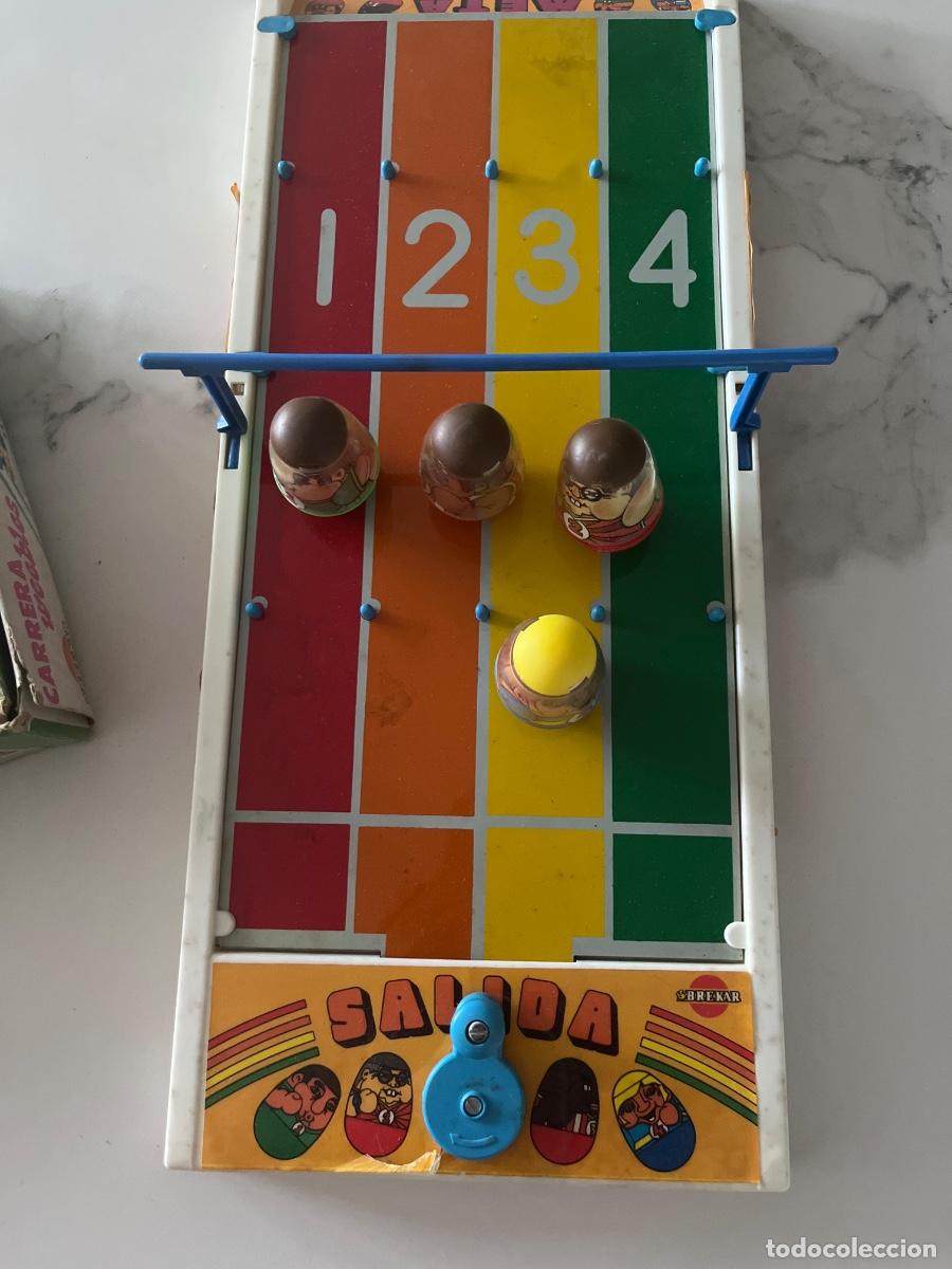 Juegos de mesa: Antigua caja de Carrera Weebles de Brekar. - Foto 3