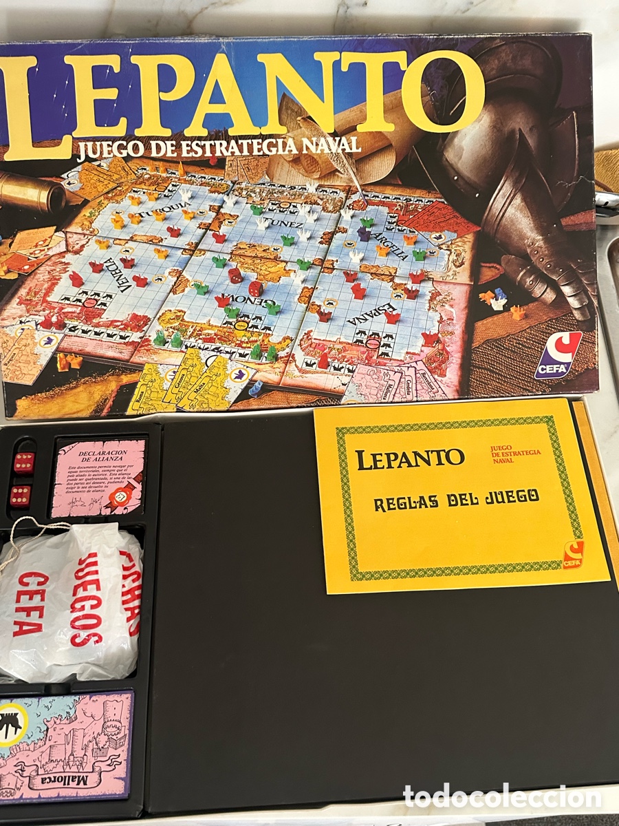 Juegos de mesa: Juego de mesa Vintage Lepanto. Nuevo - Foto 3