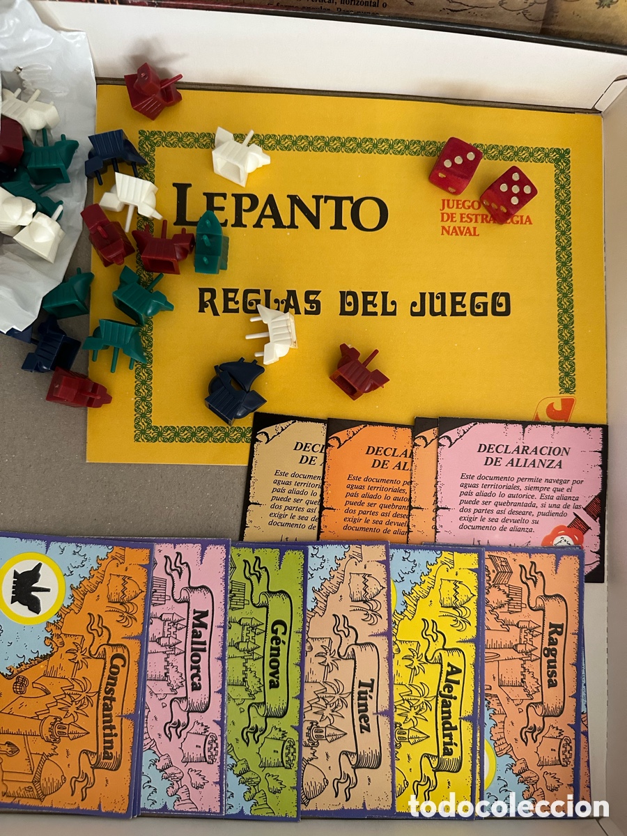 Juegos de mesa: Juego de mesa Vintage Lepanto. Nuevo - Foto 5