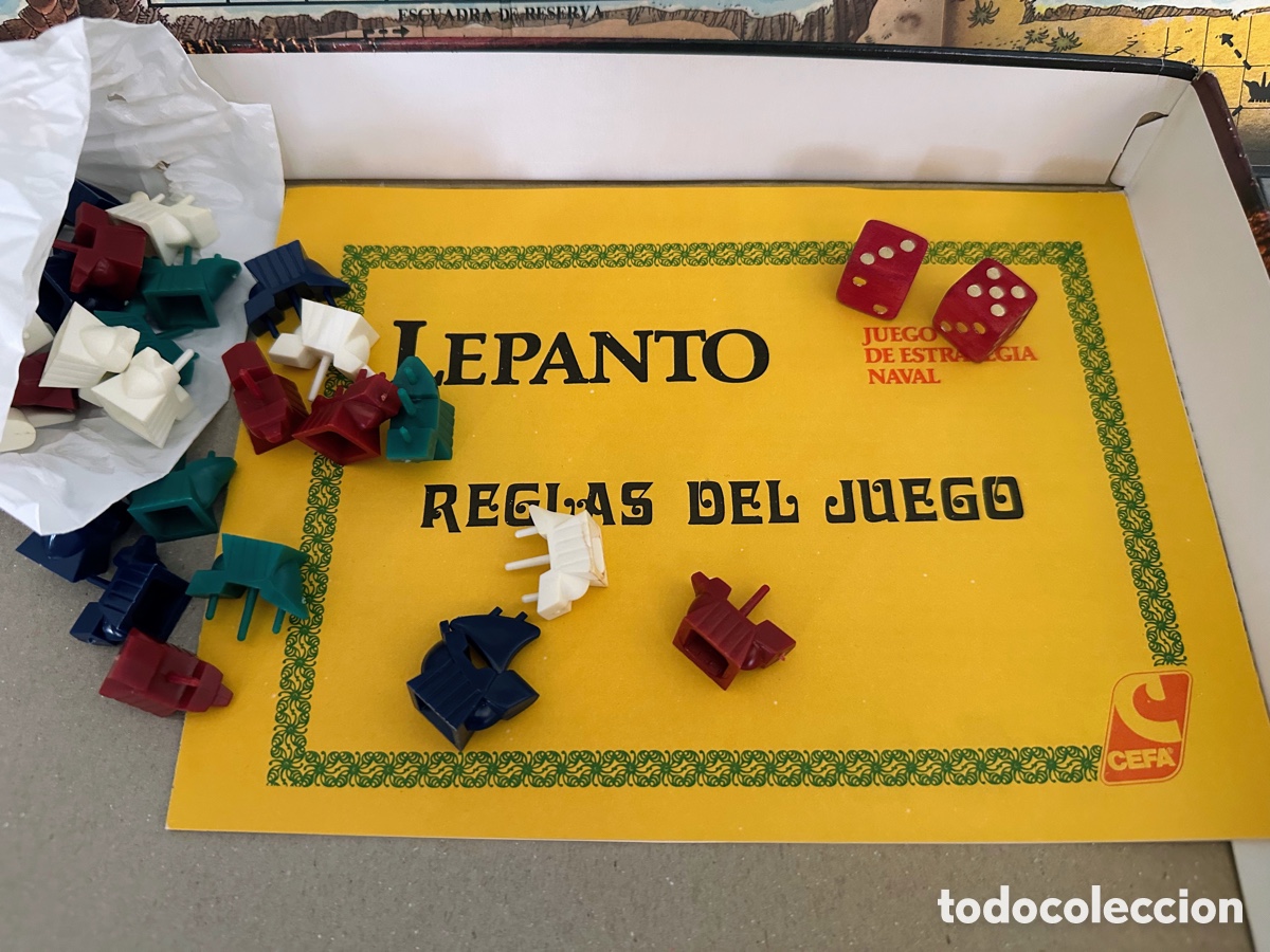 Juegos de mesa: Juego de mesa Vintage Lepanto. Nuevo - Foto 6