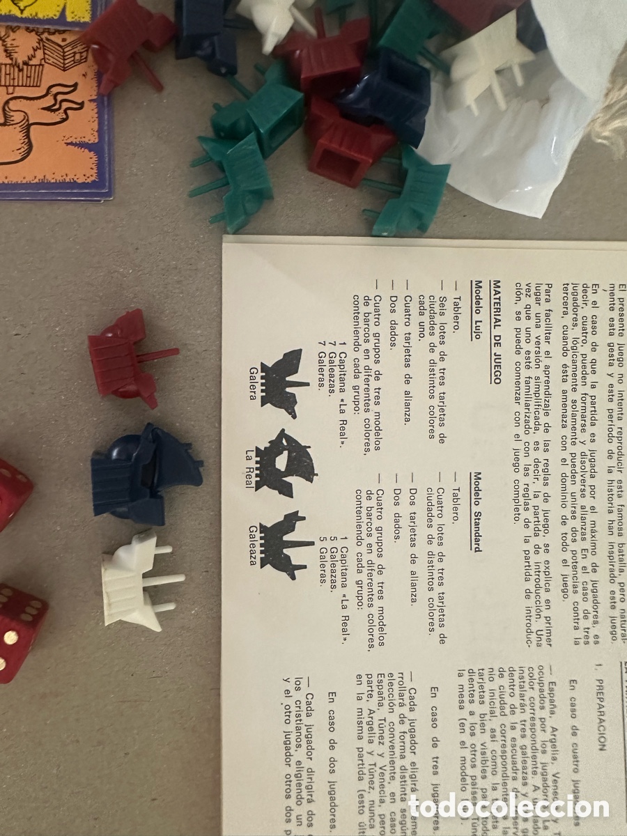 Juegos de mesa: Juego de mesa Vintage Lepanto. Nuevo - Foto 7