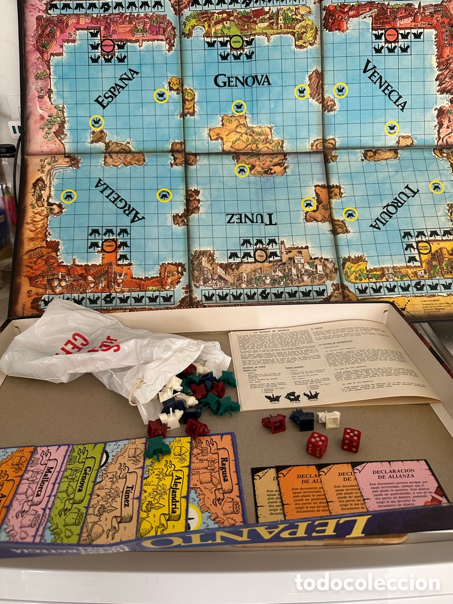 Juegos de mesa: Juego de mesa Vintage Lepanto. Nuevo - Foto 8
