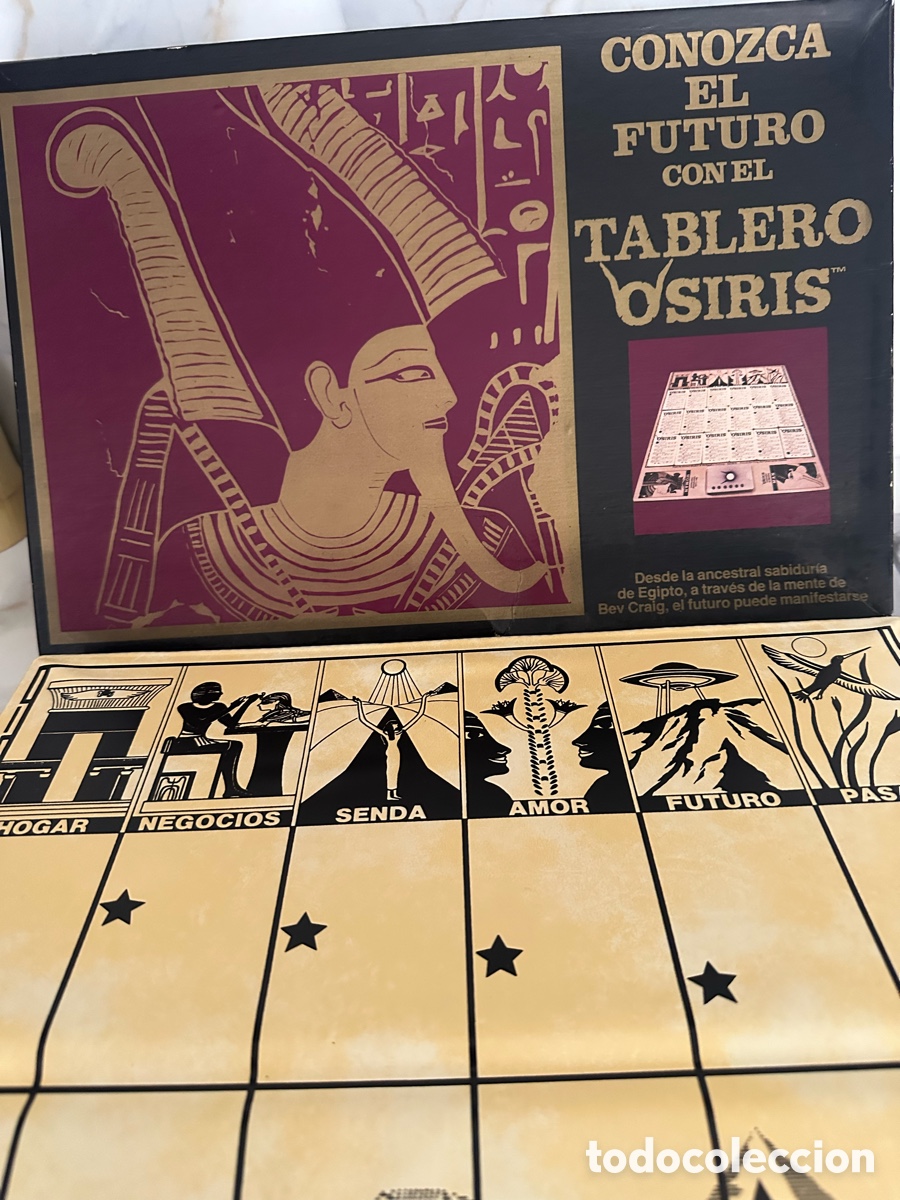 Juegos de mesa: Juego, Vintage &ldquo;Tablero de Osiris&rdquo; Invicta 1980