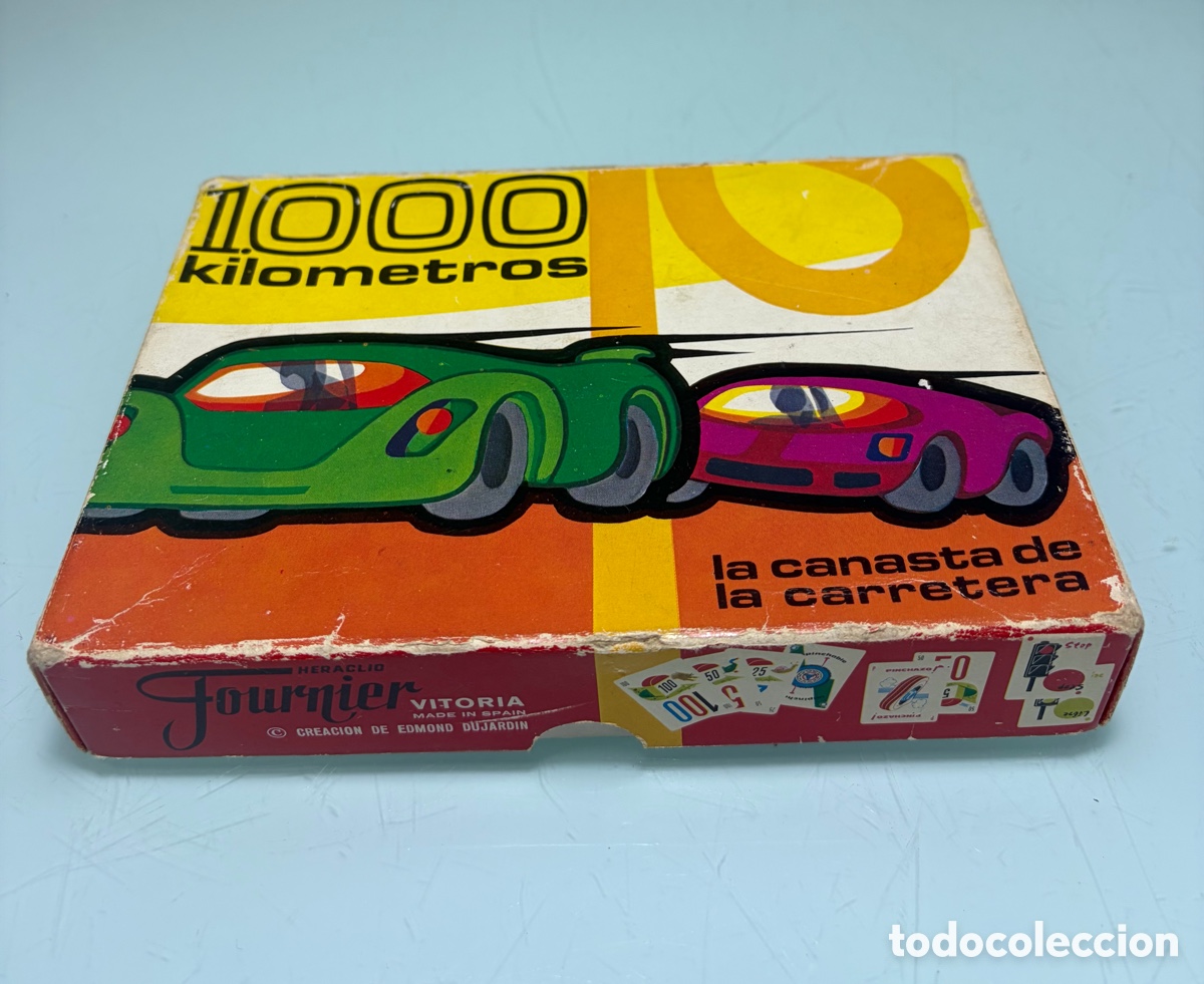 Juegos de mesa: Juego cartas vintage 1000 Km de Fournier