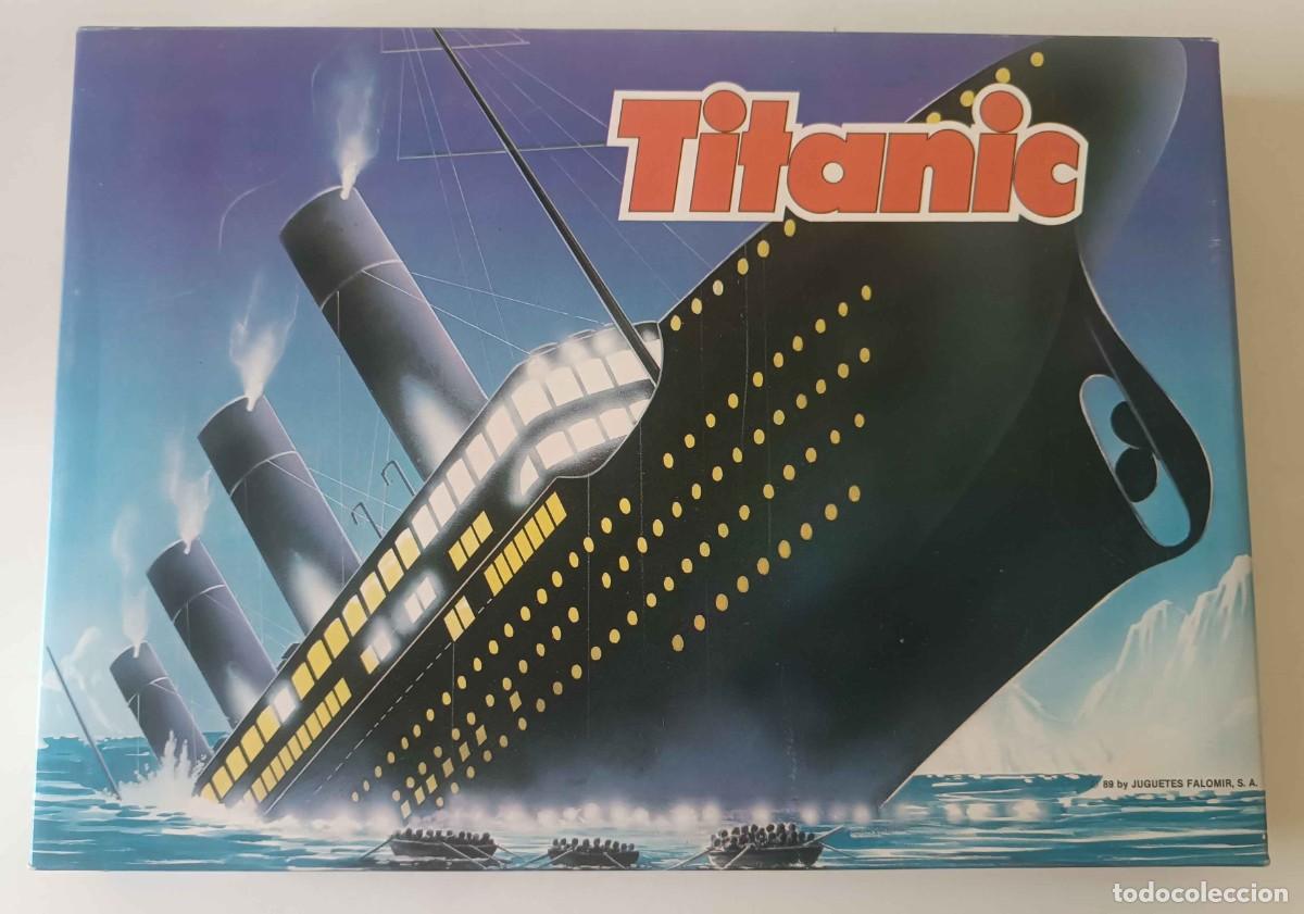 Juegos de mesa: Juego de mesa &rdquo;TITANIC&rdquo; Falomir Juegos A&ntilde;os 80 Completo Estrategia