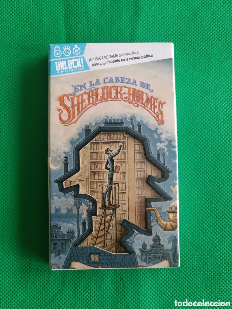 Jogos de mesa: Juego cartas En la cabeza de Sherlock Holmes Space Cowboys