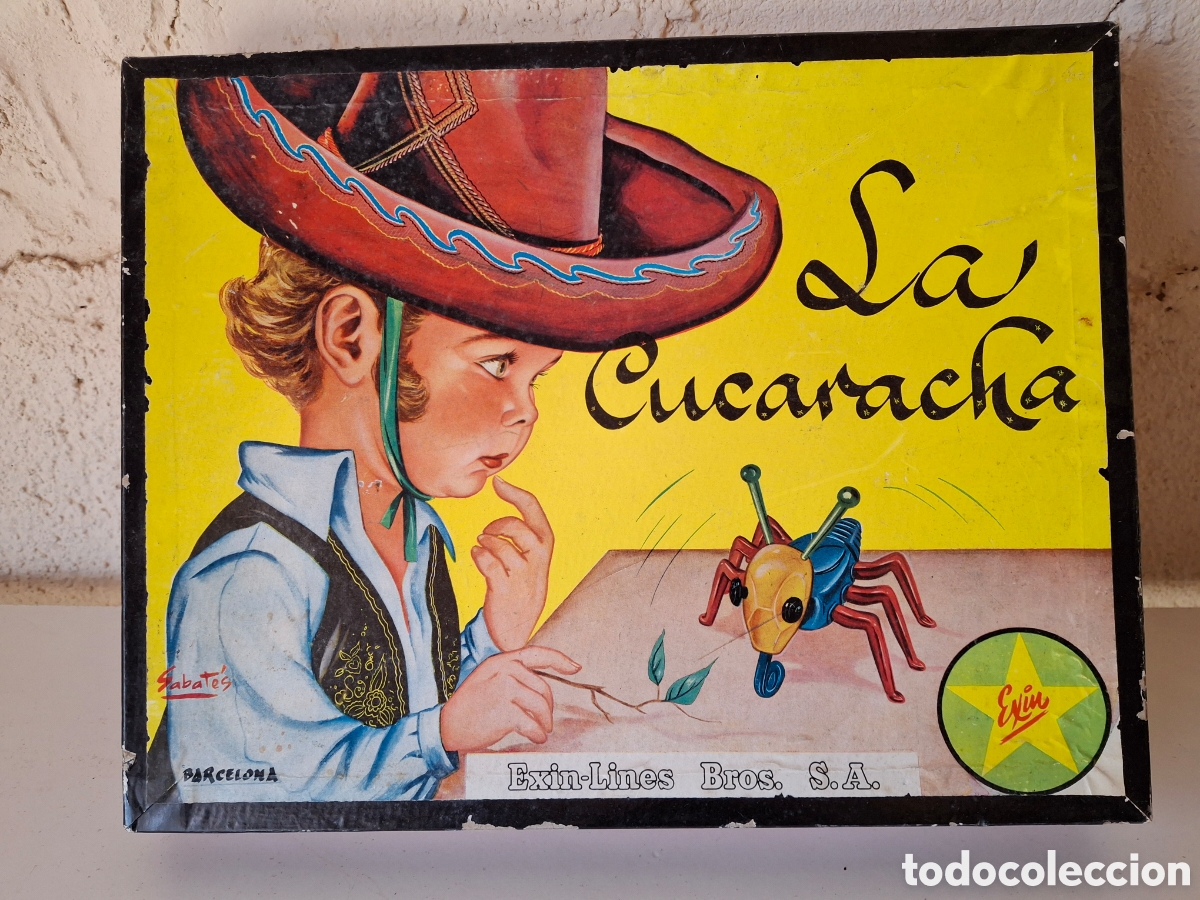 Board Games: JUEGO LA CUCARACHA DE EXIN LINES BTOS.
