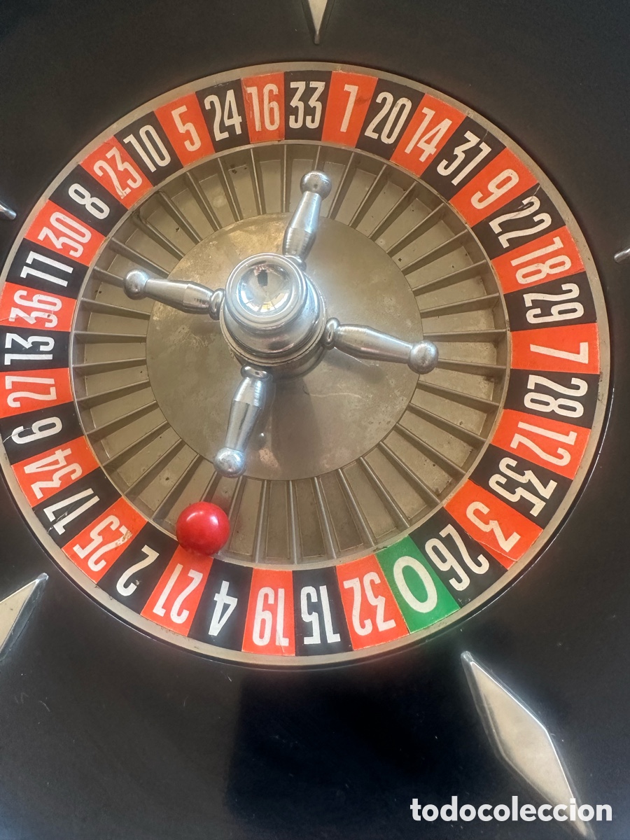 Juegos de mesa: Set completo ruleta de mesa Vintage, HCA 36 cm. Como nueva