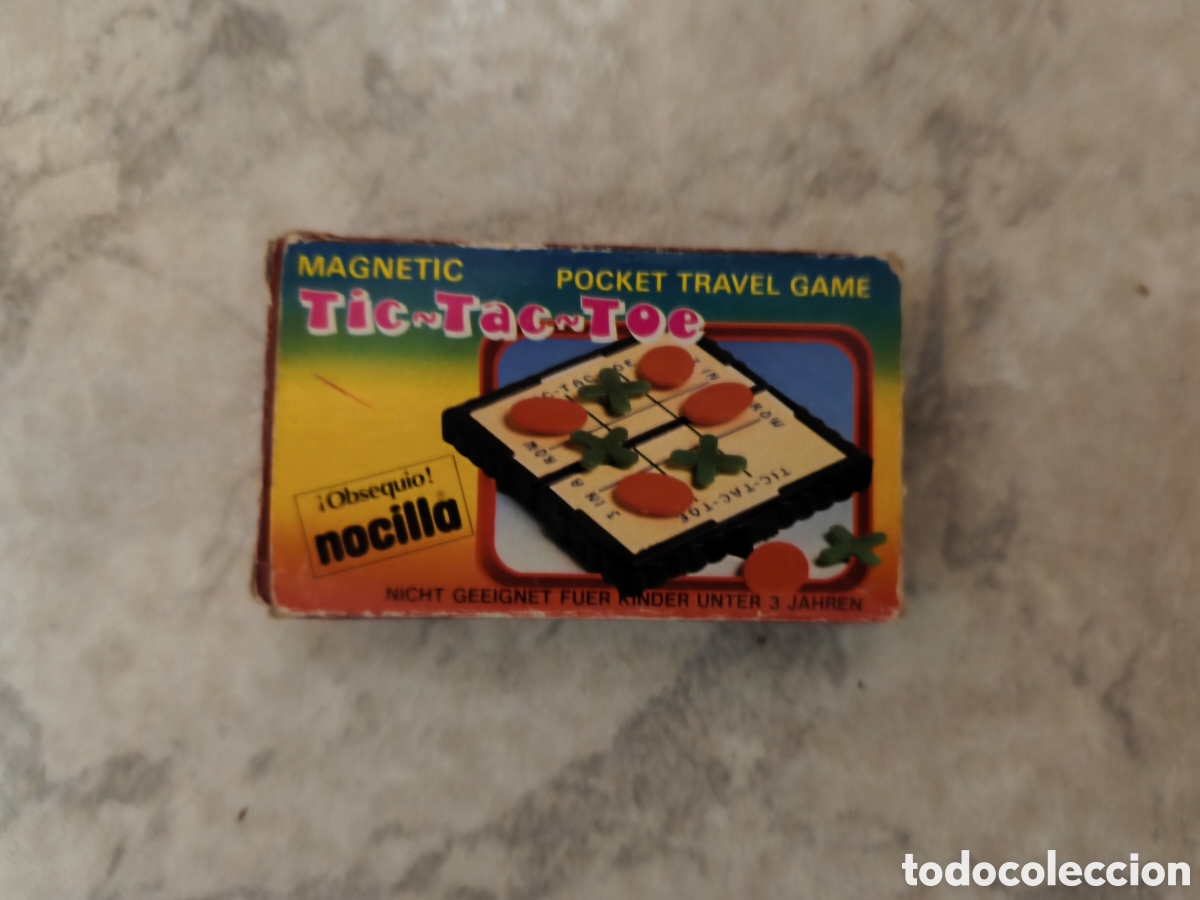 Juegos de mesa: Tic Tac Toe Nocilla espa&ntilde;ol ingles y alem&aacute;n