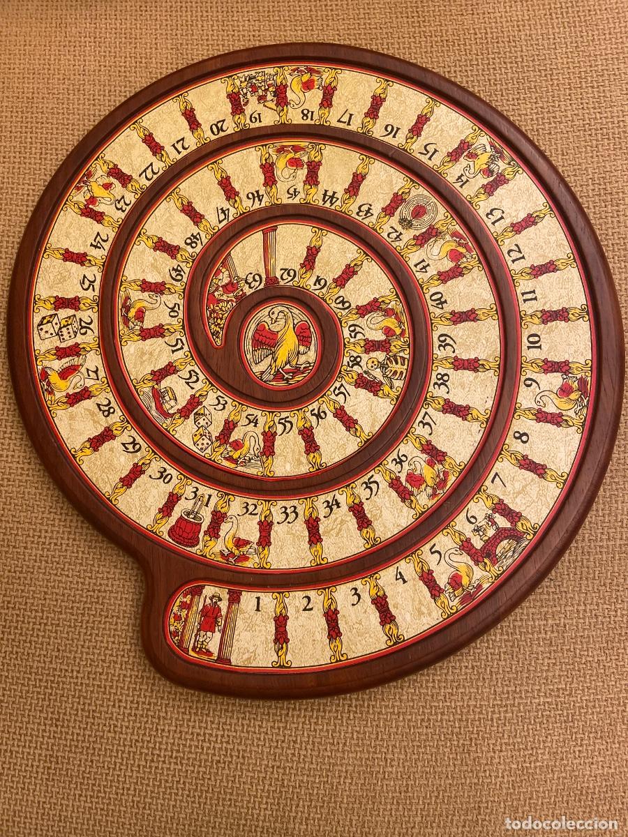 Juegos de mesa: Tablero del Juego de la Oca espiral