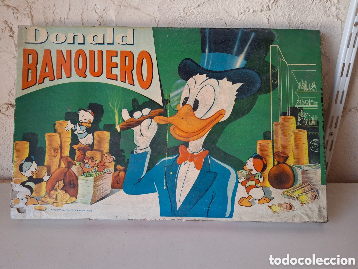Juegos de mesa: JUEGO DONALD BANQUERO