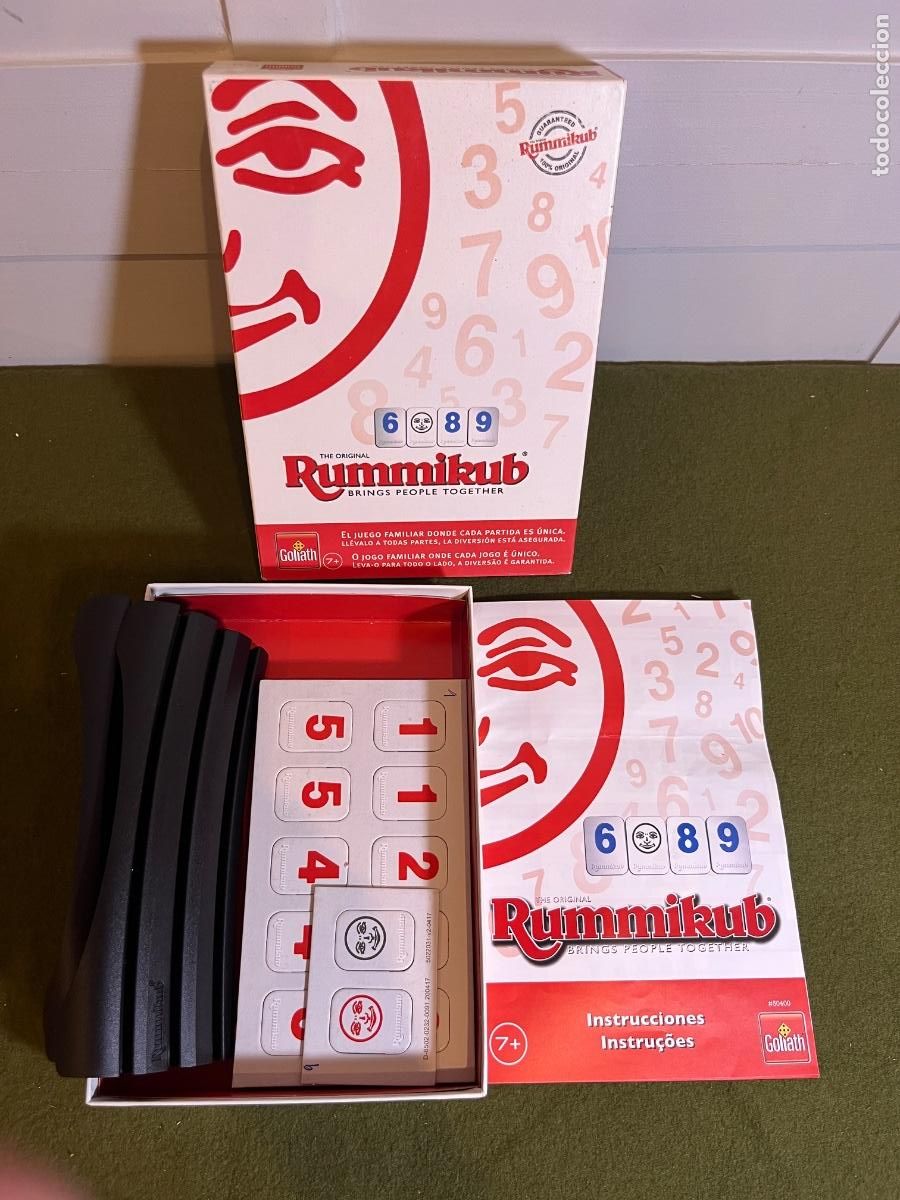 Jogos de mesa: Rummikub Original 2 Jugadores Goliath Lemada Ref. 50220 Juego de Viaje Completo Sin Destroquelar