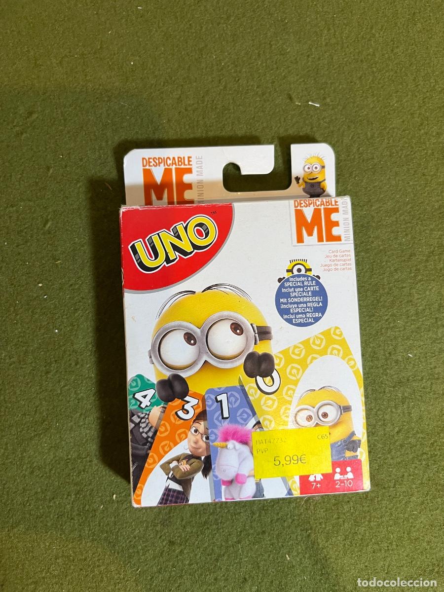 Board Games: UNO Minions Mattel 2016 Juego de Cartas Oficial Gru Mi Villano Favorito Completo con Caja