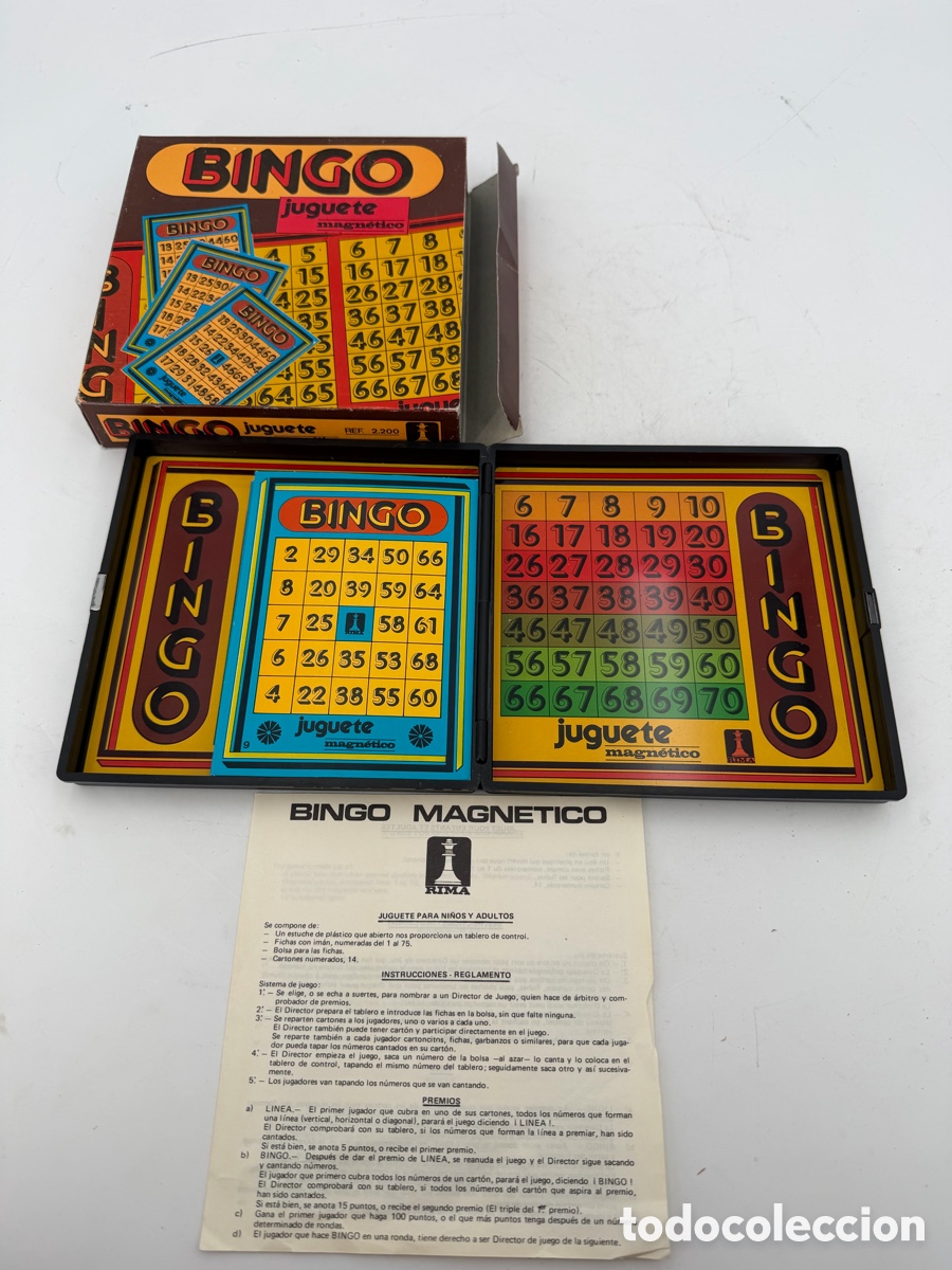 Juegos de mesa: Juego de Bingo Magn&eacute;tico - Foto 4