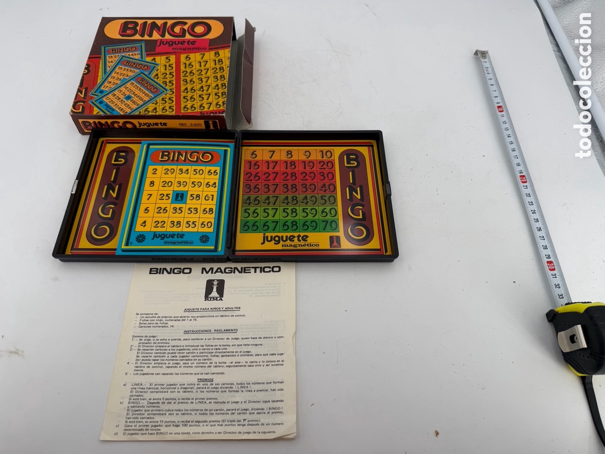 Juegos de mesa: Juego de Bingo Magn&eacute;tico - Foto 5