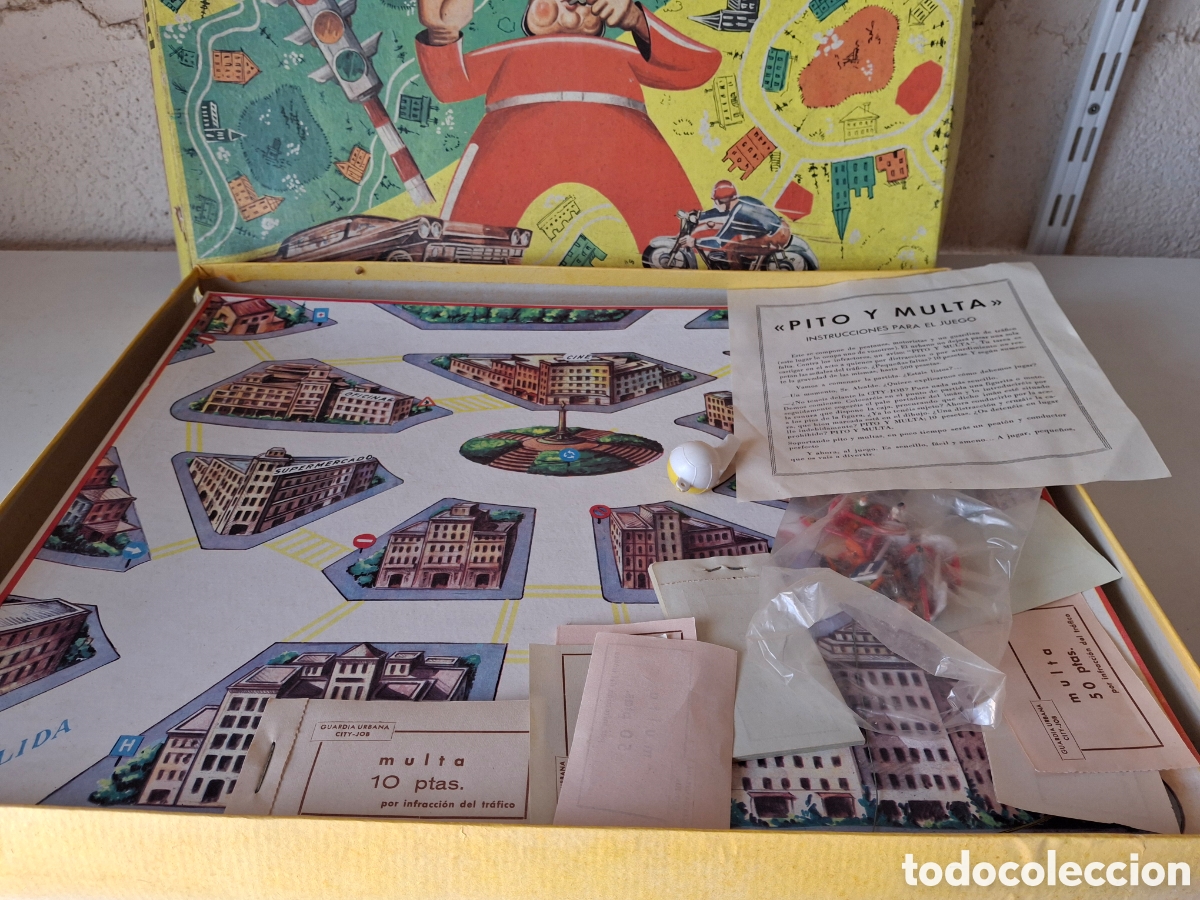 Juegos de mesa: JUEGO PITO Y MULTA DE PAPELES SERRA - Foto 2