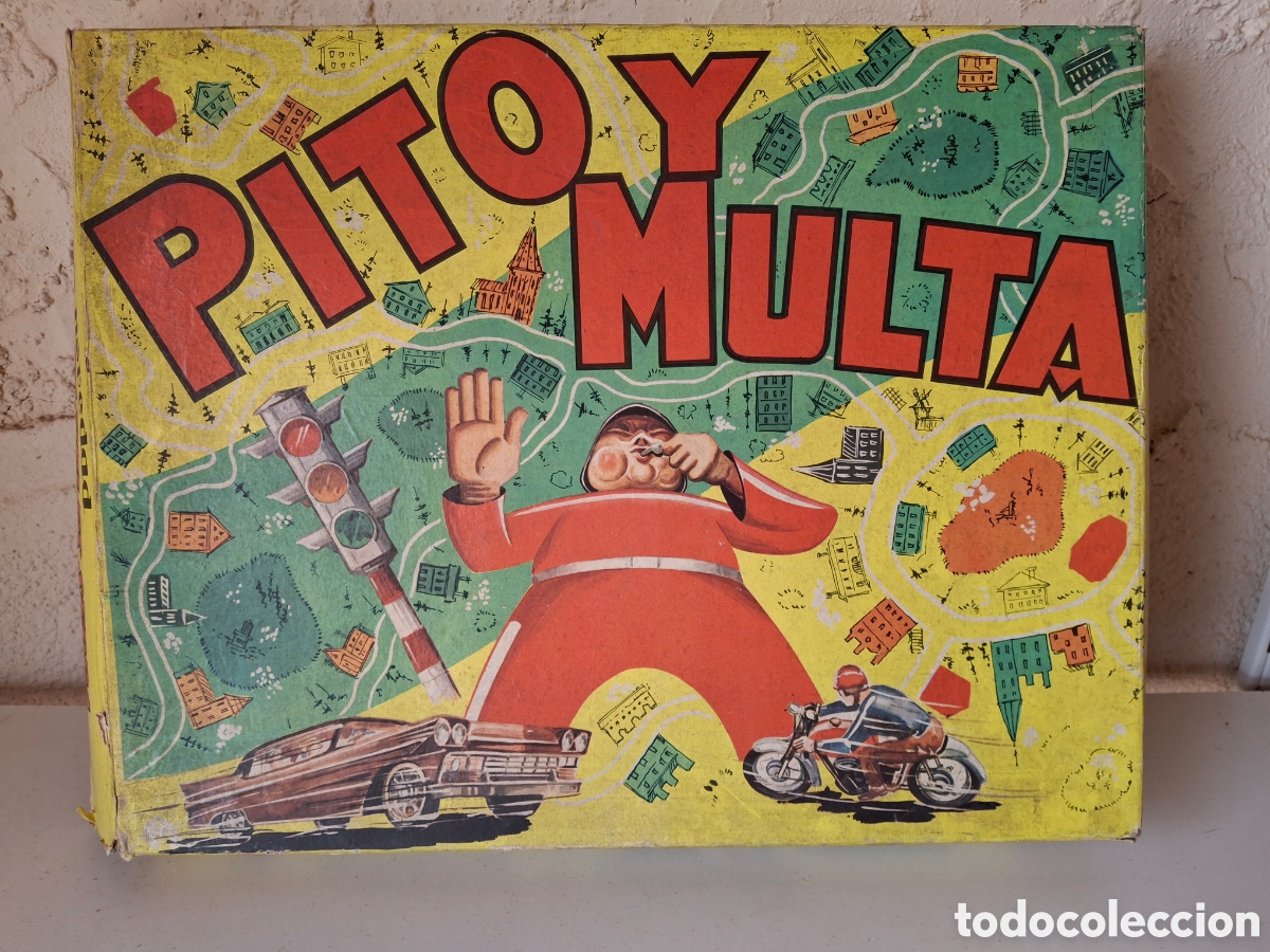 Juegos de mesa: JUEGO PITO Y MULTA DE PAPELES SERRA - Foto 1