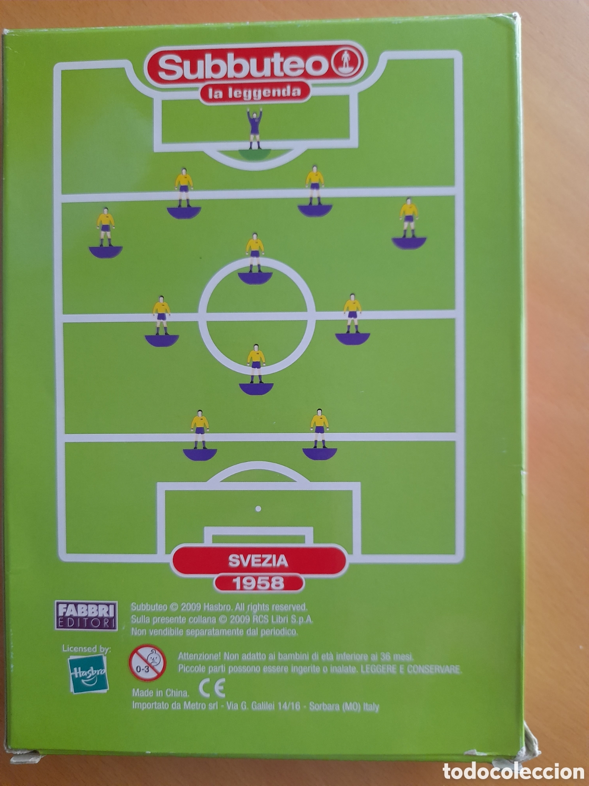 Juegos de mesa: Subbuteo selecci&oacute;n Suecia - Foto 2
