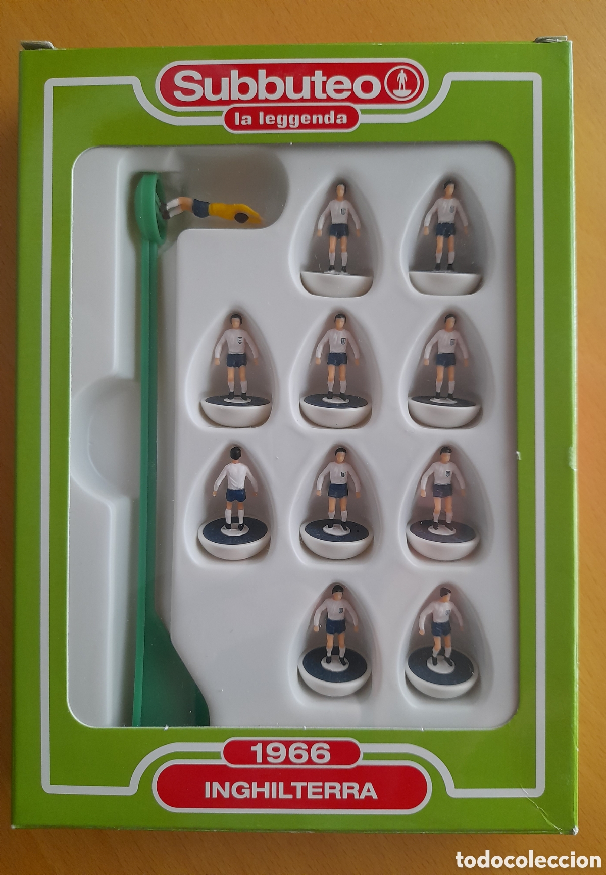 Juegos de mesa: Subbuteo selecci&oacute;n Inglaterra