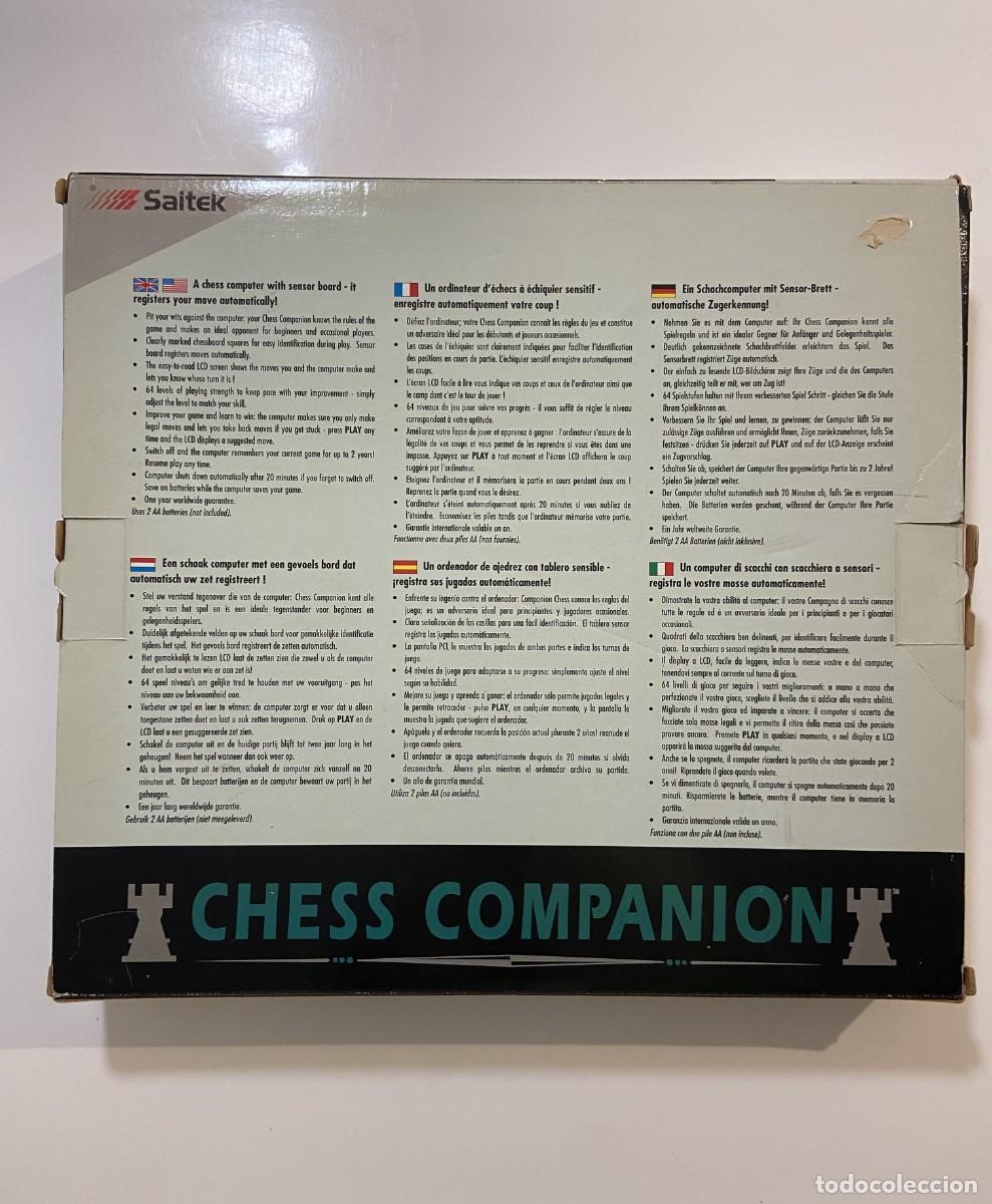 Juegos de mesa: AJEDREZ ELECTR&Oacute;NICO - Saitek- Chess Companion - Foto 4