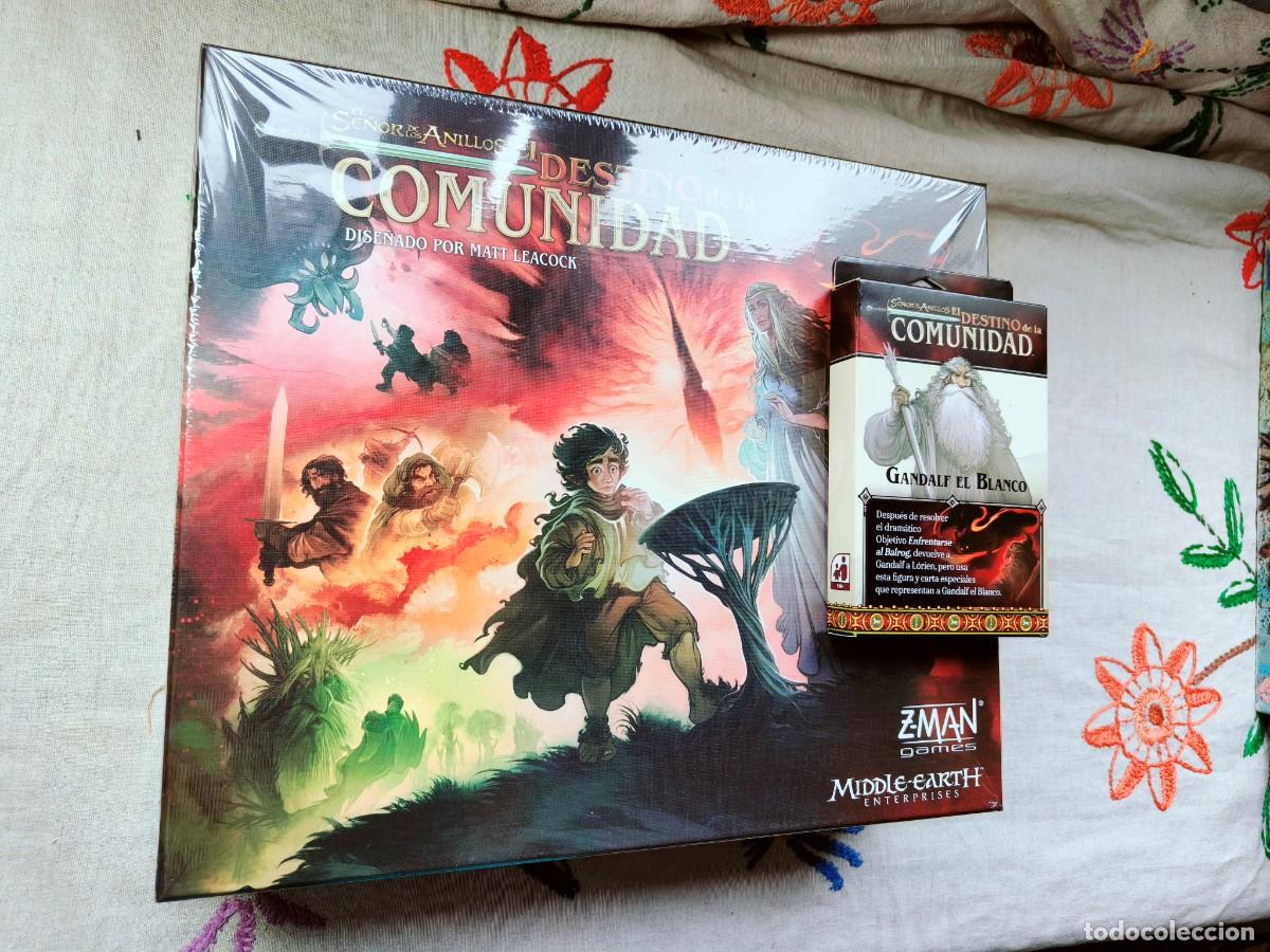 Juegos de mesa: El Se&ntilde;or de los Anillos: El Destino de la Comunidad. Caja Juego de Mesa. Matt Leacock.