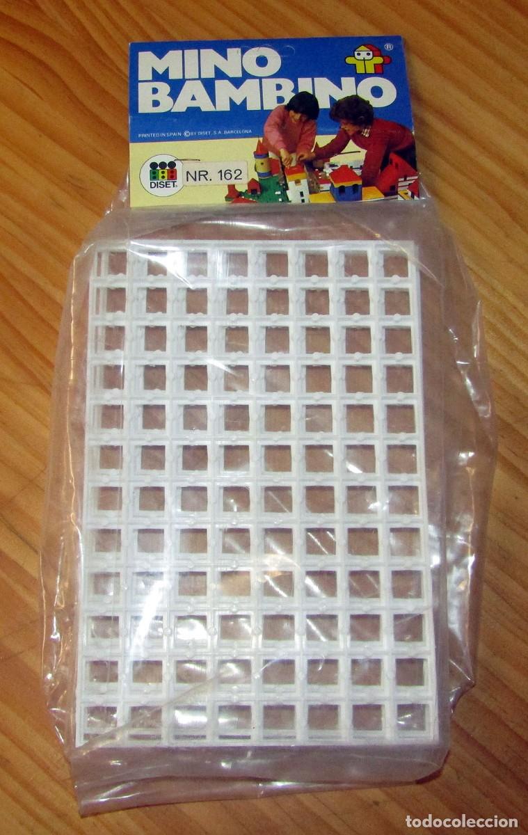 Juegos de mesa: MINO BAMBINO, DE DISET - ANTIGUO JUEGO DE CONSTRUCCION: BASES BLANCAS - REF. 162 - NUEVO A ESTRENAR