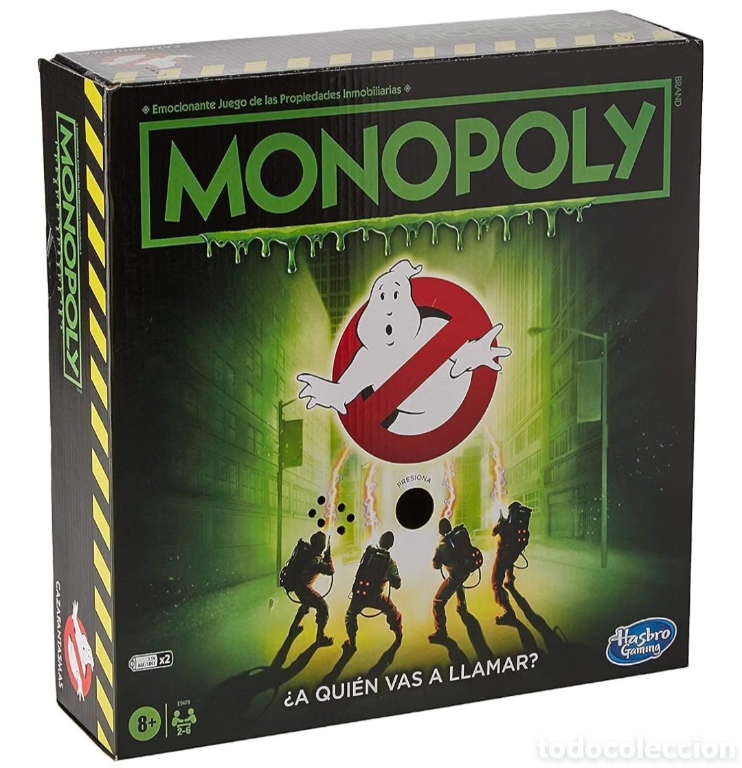 Juegos de mesa: Juego de Mesa Monopoly Cazafantasmas (Art. Nuevo)