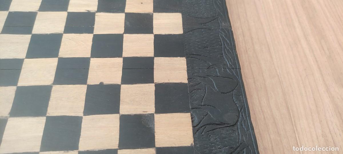 Juegos de mesa: Juego de ajedrez artesanal de madera - Foto 6