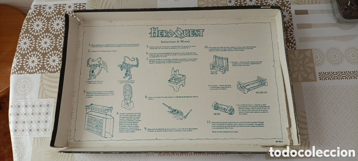 Juegos de mesa: Hero Quest versi&oacute;n original casi completo - Foto 2