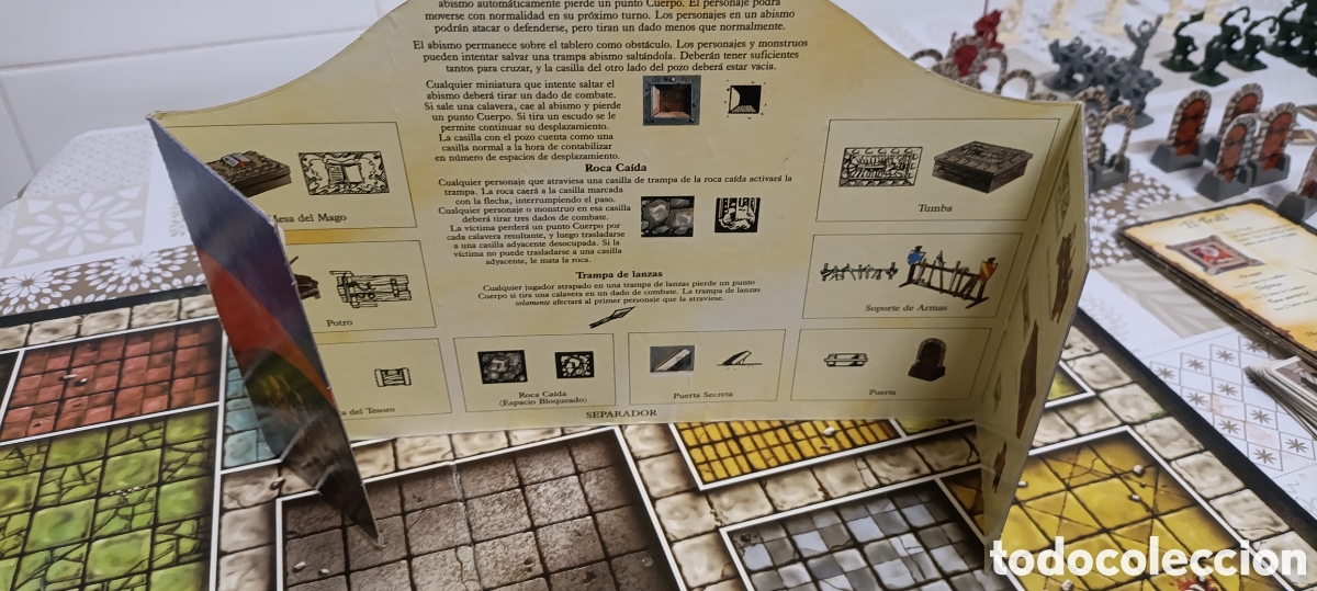 Juegos de mesa: Hero Quest versi&oacute;n original casi completo - Foto 5