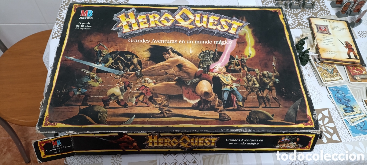 Juegos de mesa: Hero Quest versi&oacute;n original casi completo - Foto 8