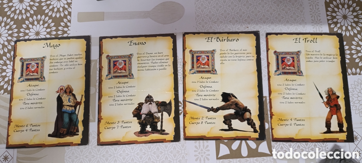 Juegos de mesa: Hero Quest versi&oacute;n original casi completo - Foto 21