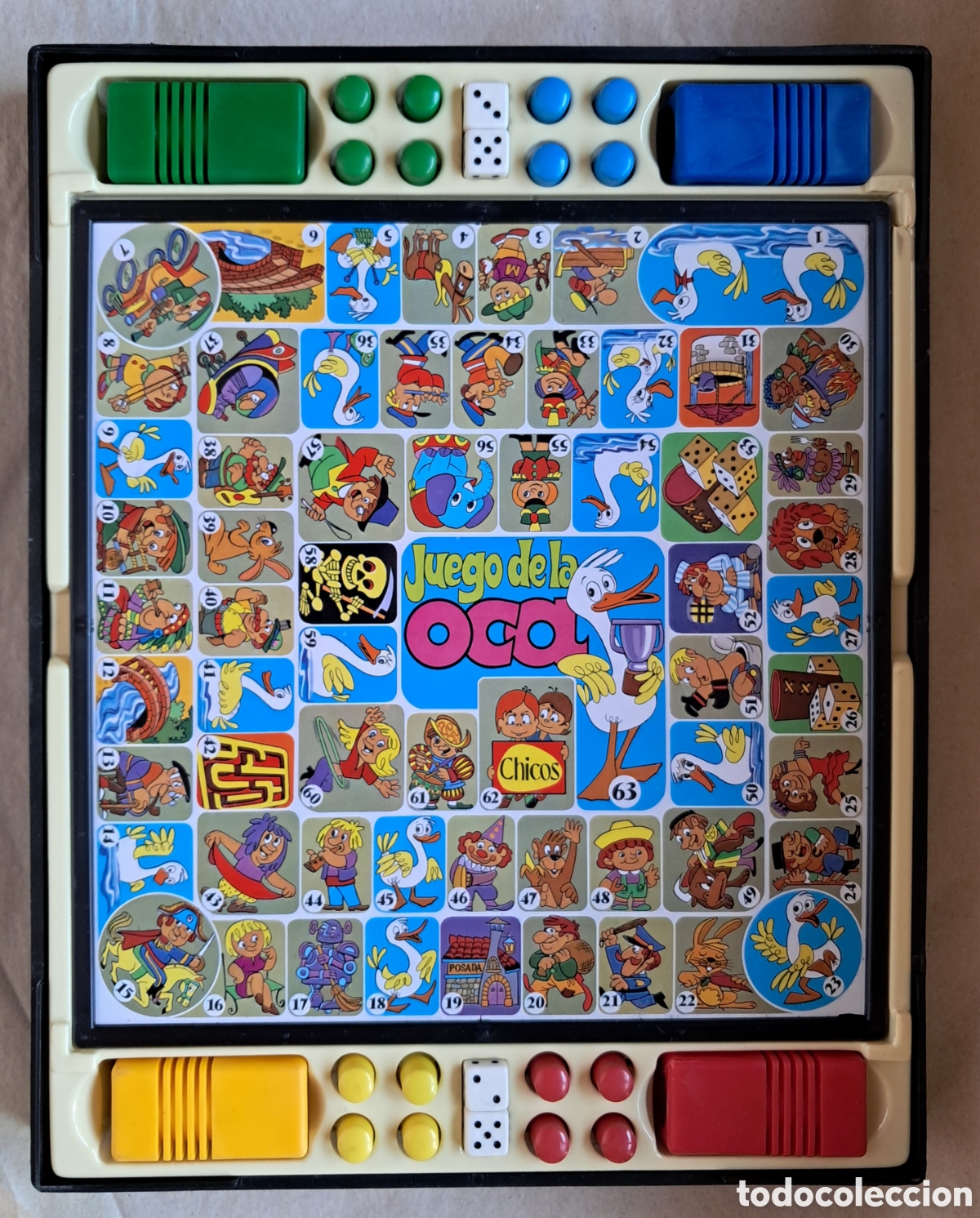 Juegos de mesa: Chicos. Juego magnetico de la oca y parchis - Foto 2