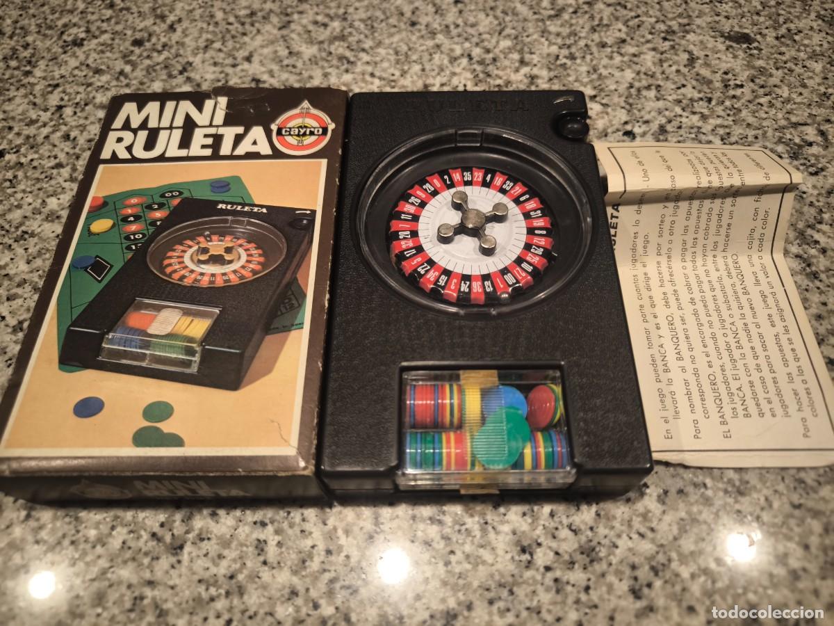 Juegos de mesa: juego mini ruleta - cayro