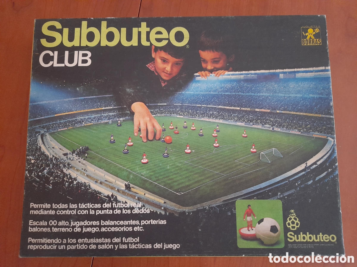 Juegos de mesa: Subbuteo club Borr&aacute;s