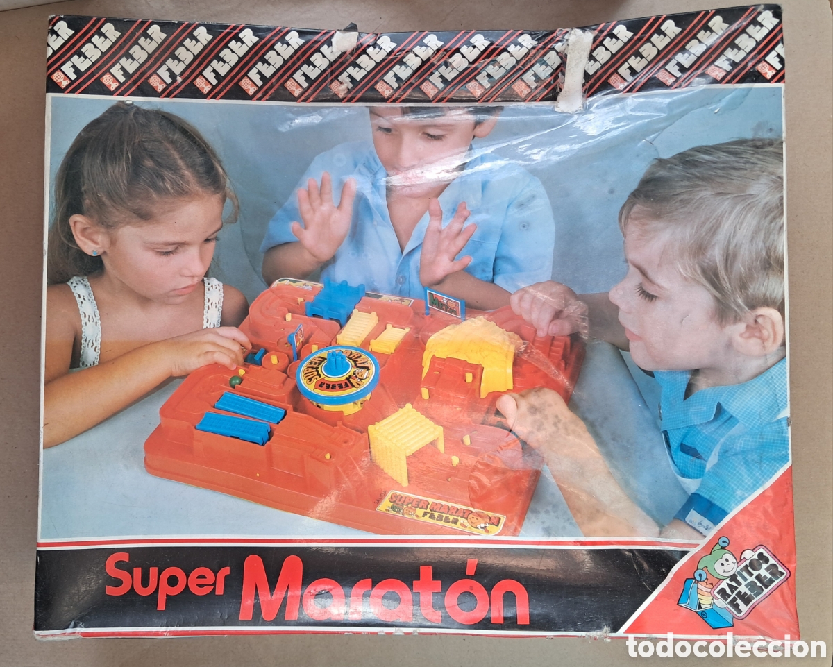 Juegos de mesa: Super Maraton de Ratitos Feber a&ntilde;os 80 - Foto 2