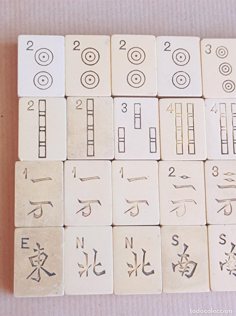 Juegos de mesa: LOTE DE FICHAS MAHJONG - Foto 2