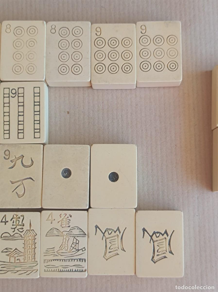 Juegos de mesa: LOTE DE FICHAS MAHJONG - Foto 6