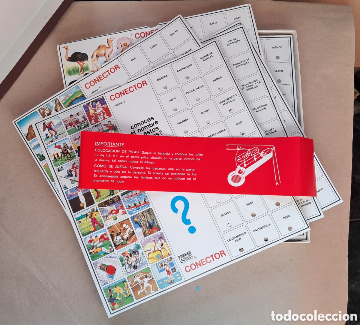 Juegos de mesa: Conector 2 de Parker a&ntilde;os 80 - Foto 3
