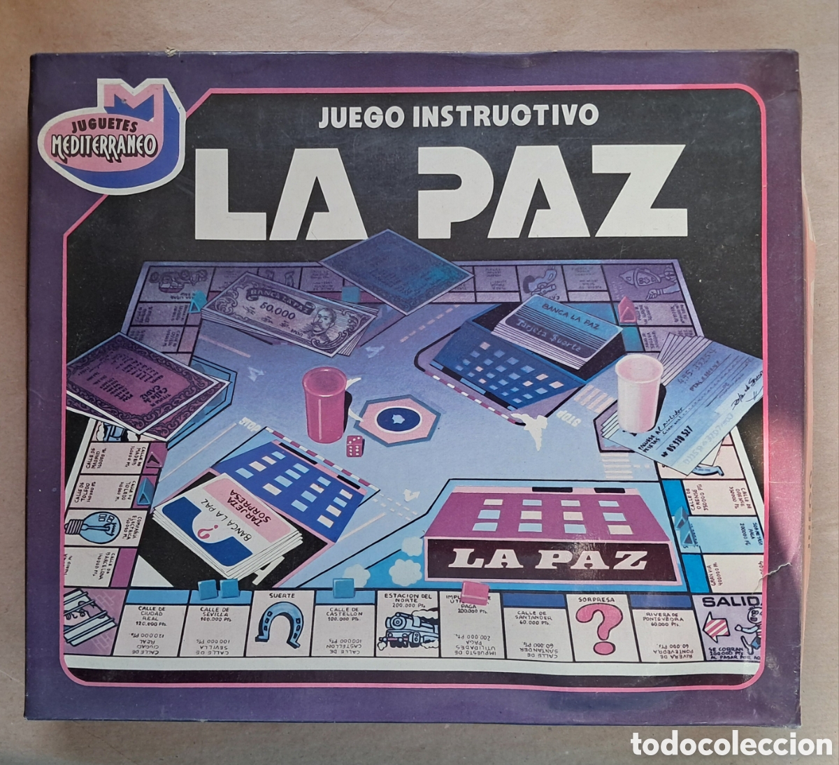 Brettspiele: La Paz de Juegos del Mediterraneo a&ntilde;os 70