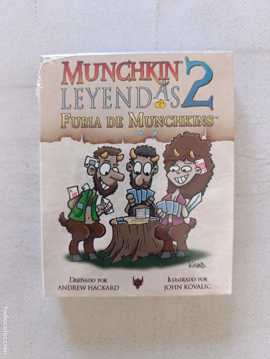 Juegos de mesa: MUNCHKIN LEYENDAS 2 - FURIA DE MUNCHKINS - EXPANSION - CASTELLANO - NUEVO (9ZC#w)