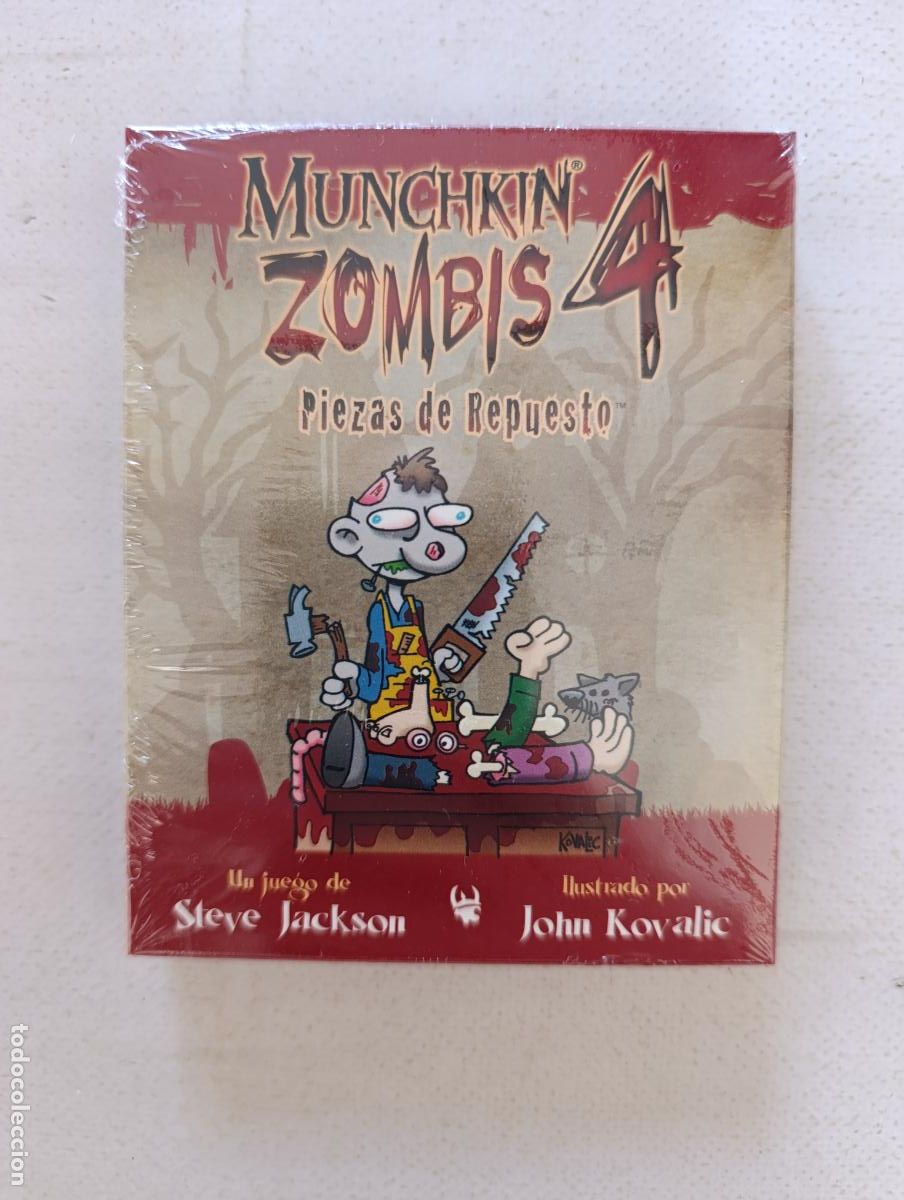 Juegos de mesa: MUNCHKIN ZOMBIS 4 - PIEZAS DE REPUESTO - EXPANSION - CASTELLANO - NUEVO (334C#w)