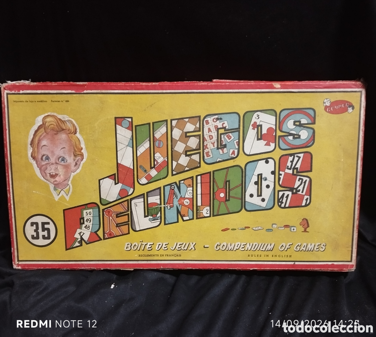 Jogos de mesa: JUEGOS REUNIDOS GEYPER NUMEEO 35