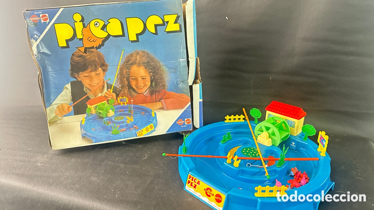 Juegos de mesa: Juego Pica Pez. Mattel - Foto 7