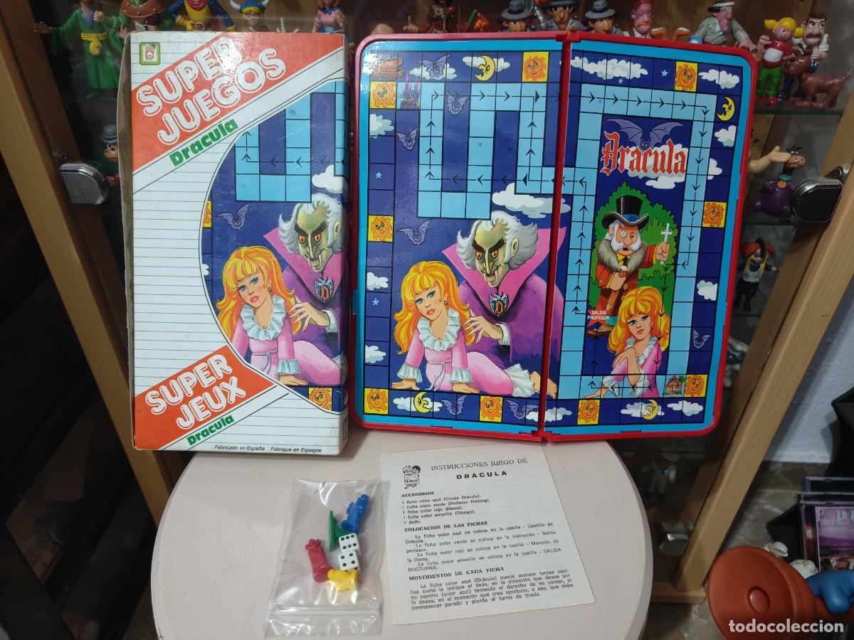 Juegos de mesa: Ocasion unica coleccionistas ! Juego magnetico a&ntilde;os 80 Nuevo sin uso Dr&aacute;cula Chicos