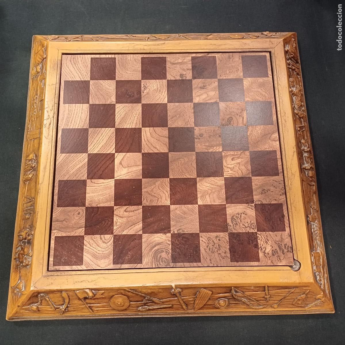 Juegos de mesa: ESPECTACULAR AJEDREZ LA RECONQUISTA/MOROS Y CRISTIANOS.